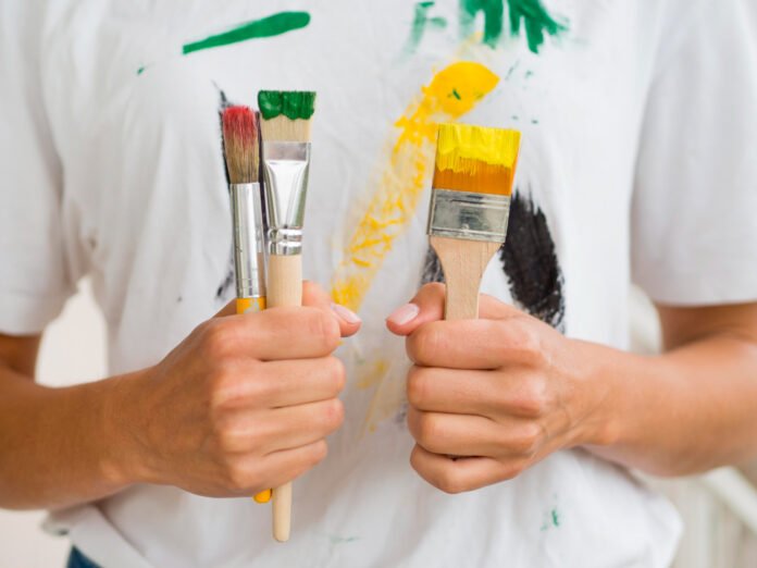 How to clean oil paint brushes