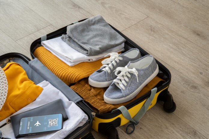 How to pack shoes for travel