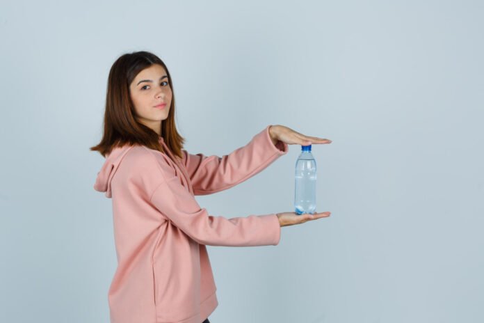 How tall is a water bottle