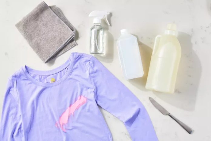 How to get acrylic paint out of clothes