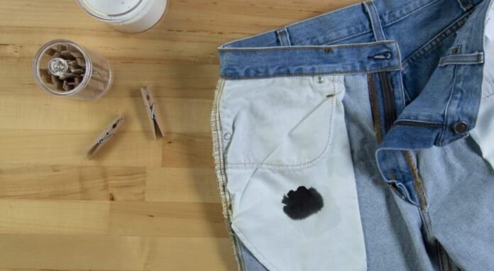 How to remove pen ink from clothes after washing